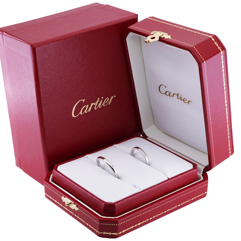 CARTIER Cartier Ballerina Wedding Ring BALLERINE WEDDING BAND Ring Pt950 Silver Wedding Ring Marriage Ring Platinum