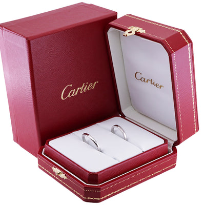 CARTIER Cartier Ballerina Wedding Ring BALLERINE WEDDING BAND Ring Pt950 Silver Wedding Ring Marriage Ring Platinum