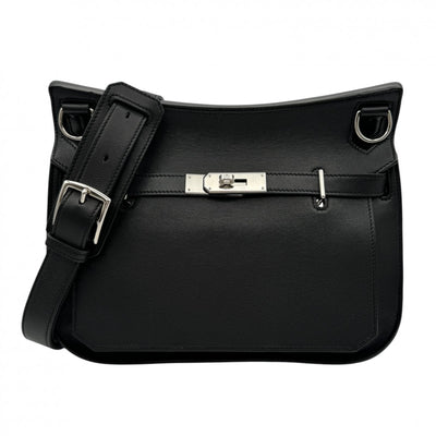 HERMES HERMES Jypsiere 28 Jypsiere 28 Bag, Tote Bag, Shoulder Bag, Swift, Noir, Black, Silver Hardware