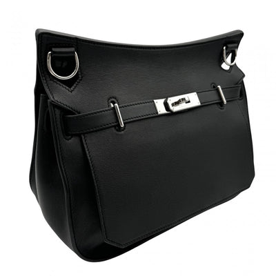 HERMES HERMES Jypsiere 28 Jypsiere 28 Bag, Tote Bag, Shoulder Bag, Swift, Noir, Black, Silver Hardware