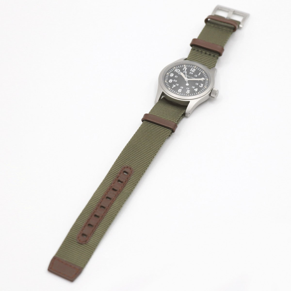 ハミルトン HAMILTON カーキフィールド　メカニカル KHAKI FIELD　MECHANICAL 時計 腕時計 カーキ フィールド メカ　NATOグリーンテキスタイル