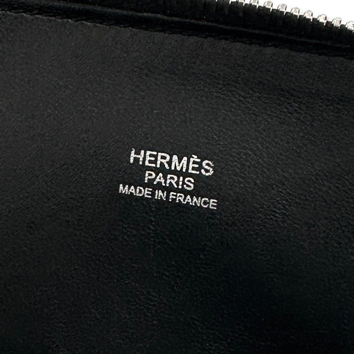 HERMES 爱马仕 Bolide 27 Bolide 27 袋，手提袋，肩膀袋，爱普生黑色，黑色，黑色，银色配件，手袋