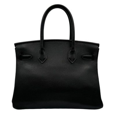 HERMES 헤르메스 Birkin 30 Birkin 30 토트 백 토고 누아 블랙 실버 하드웨어