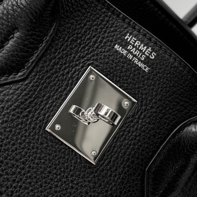 エルメス HERMES バーキン30 バーキン 30 バッグ トートバッグ トゴ ノワール ブラック 黒 シルバー金具