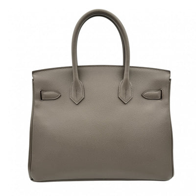 HERMES 헤르메스 Birkin 30 Birkin 30 가방, 토트 백, 에단, 회색, 금 피팅, Vaugh Epson