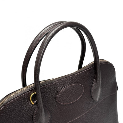 HERMES HERMES Bolide 35 Bolide 35 Bag, Tote Bag, Shoulder Bag, Fjord, Dark Brown, □E, Gold Fittings