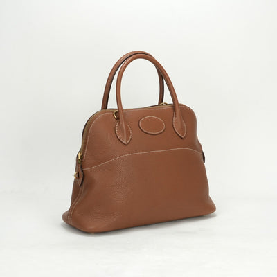 HERMES HERMES Bolide 31 Bolide 31 Bag, Tote Bag, Shoulder Bag, Toryon Clemence, Gold, Brown, Gold Fittings