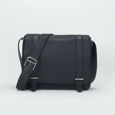 HERMES HERMES Steve caporal 27 Steve caporal 27 Bag Shoulder Bag Torillon Clemence Blue Indigo Navy Blue Silver Hardware