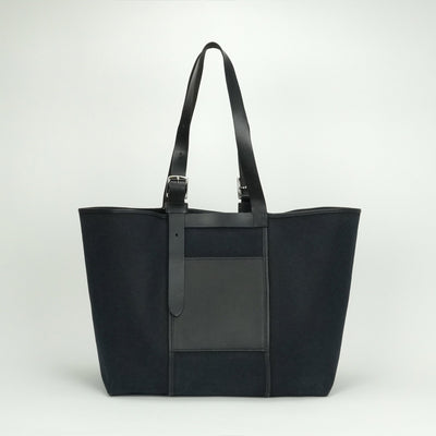 エルメス HERMES エトリヴィエールポケット35 エトリヴィエールポケット 35 バッグ トートバッグ トワルゴエラン スイフト ノワール noir ネイビー ブラック 紺 黒 シルバー金具 ヴォースイフト