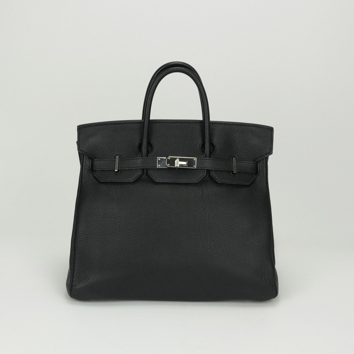 HERMES HERMES Haut a courroies 32 Haut a courroies 32 Tote bag Togo Noir Black Silver hardware