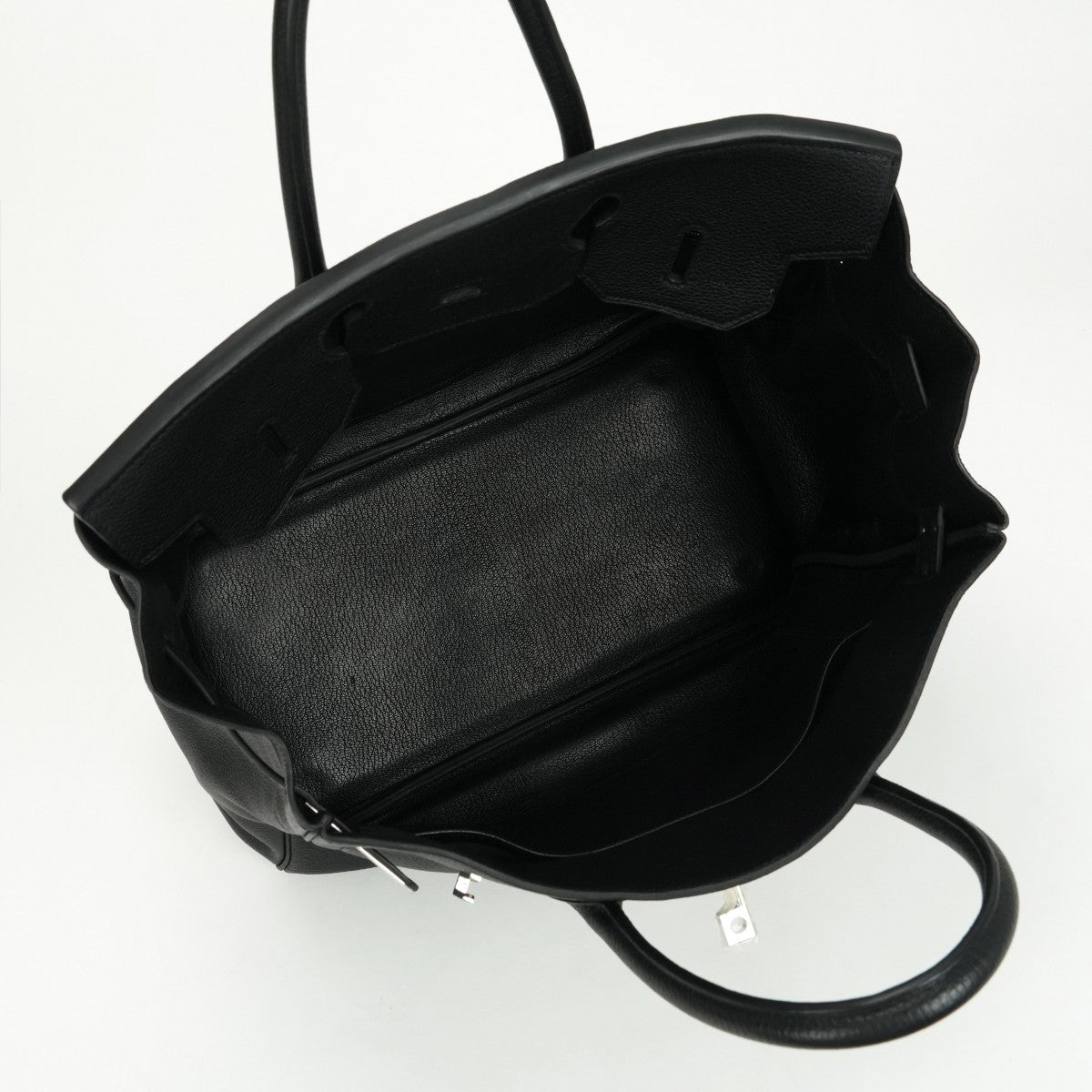HERMES HERMES Haut a courroies 32 Haut a courroies 32 Tote bag Togo Noir Black Silver hardware