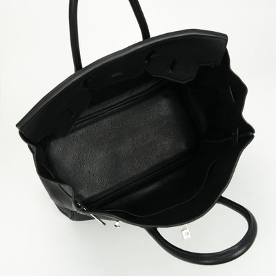 HERMES HERMES Haut a courroies 32 Haut a courroies 32 Tote bag Togo Noir Black Silver hardware