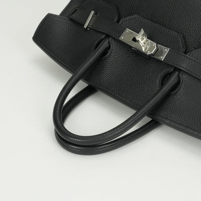 HERMES HERMES Haut a courroies 32 Haut a courroies 32 Tote bag Togo Noir Black Silver hardware
