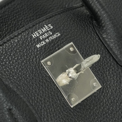 HERMES HERMES Haut a courroies 32 Haut a courroies 32 Tote bag Togo Noir Black Silver hardware