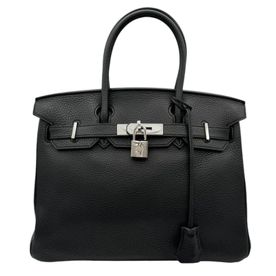 HERMES 爱马仕 Birkin 30 Birkin 30 手提袋Toryon Clemence Noir黑金硬件