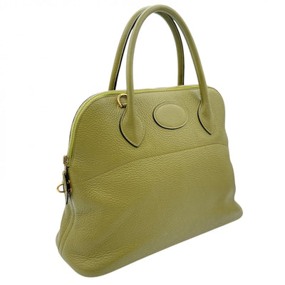 HERMES HERMES Bolide 31 Bolide 31 Bag, Tote bag, Shoulder bag, Torillon Clemence, Anise green, Green, Gold hardware