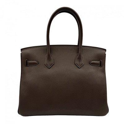 HERMES 헤르메스 Birkin 30 Birkin 30 가방, 토트 백, 토고, 초콜릿, 갈색, 갈색, 금 피팅