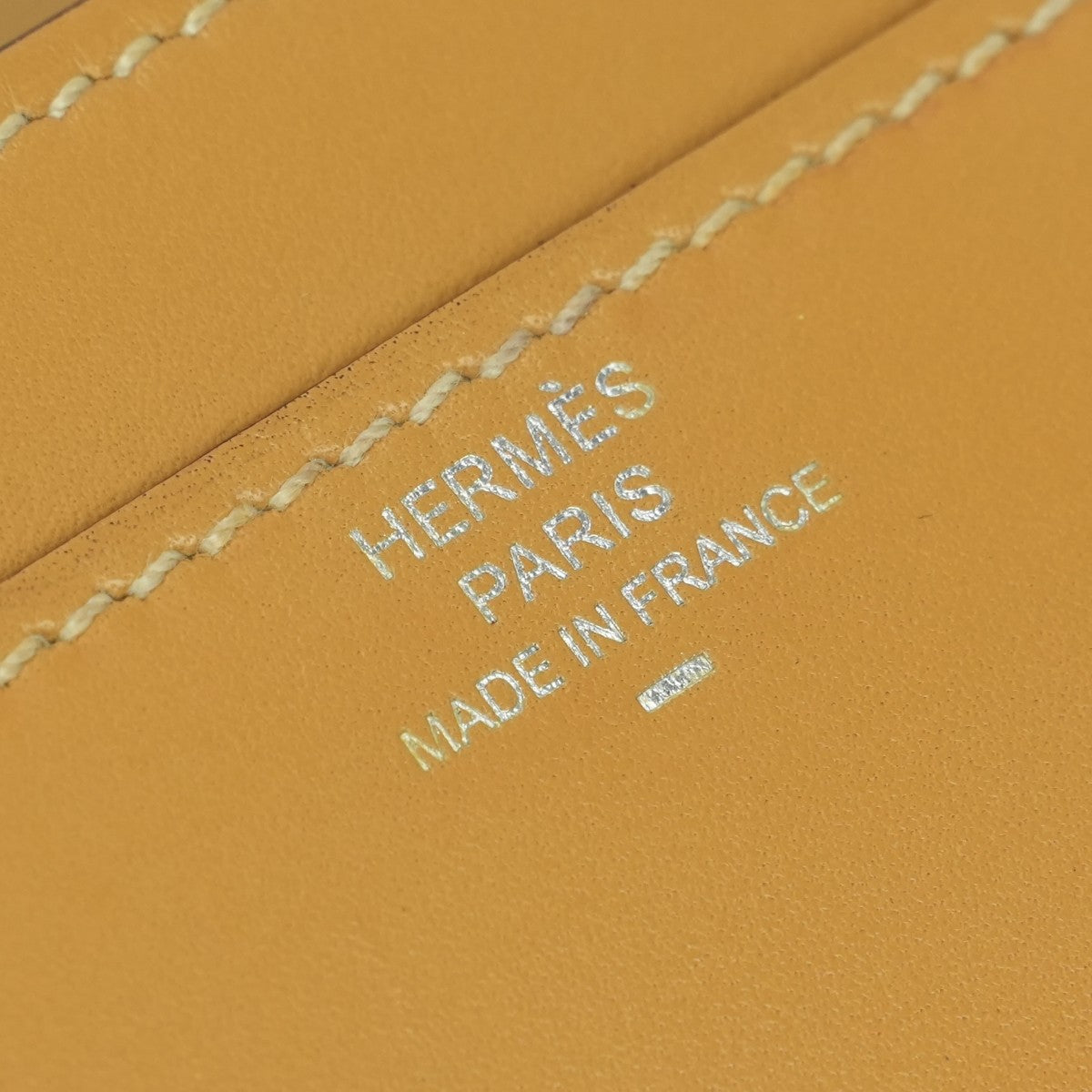 エルメス HERMES コンスタンスロング コンスタンス ロング 財布 長財布 ロングウォレット タデラクト パイユ Paille ベージュ系 シルバー金具 リザード
