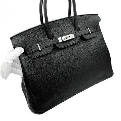 HERMES HERMES Birkin 35 Birkin 35 Tote bag Togo Noir Black Silver hardware