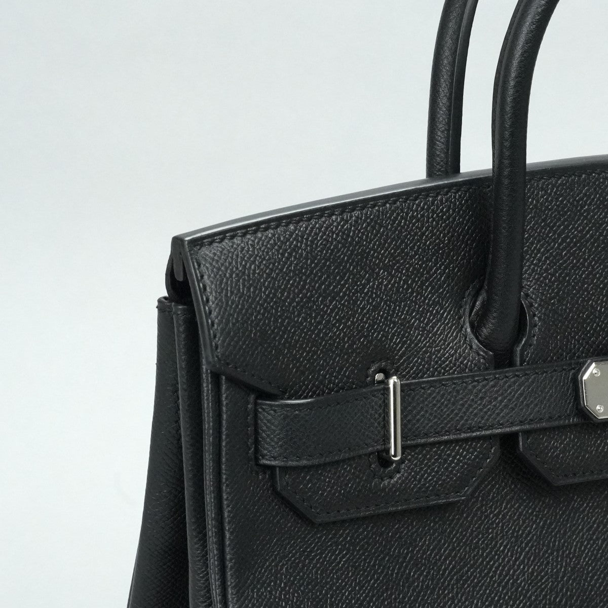 エルメス HERMES オータクロア28 オータクロア 28 バッグ トートバッグ エプソン ノワール ブラック 黒 シルバー金具 ヴォーエプソン