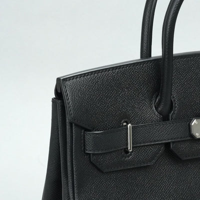 エルメス HERMES オータクロア28 オータクロア 28 バッグ トートバッグ エプソン ノワール ブラック 黒 シルバー金具 ヴォーエプソン
