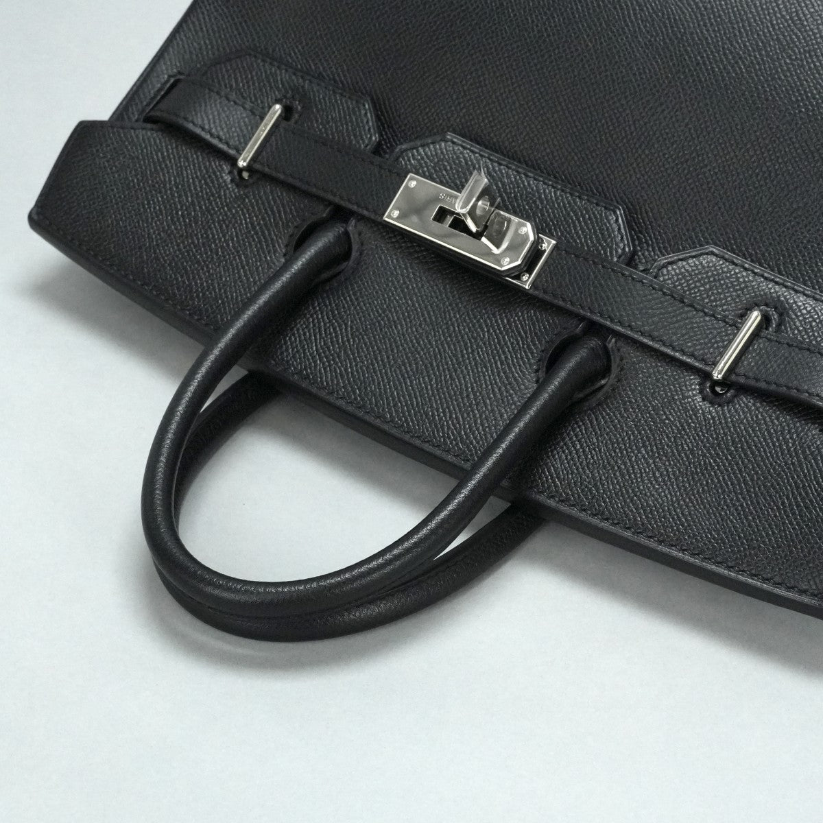 エルメス HERMES オータクロア28 オータクロア 28 バッグ トートバッグ エプソン ノワール ブラック 黒 シルバー金具 ヴォーエプソン