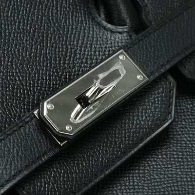 エルメス HERMES オータクロア28 オータクロア 28 バッグ トートバッグ エプソン ノワール ブラック 黒 シルバー金具 ヴォーエプソン
