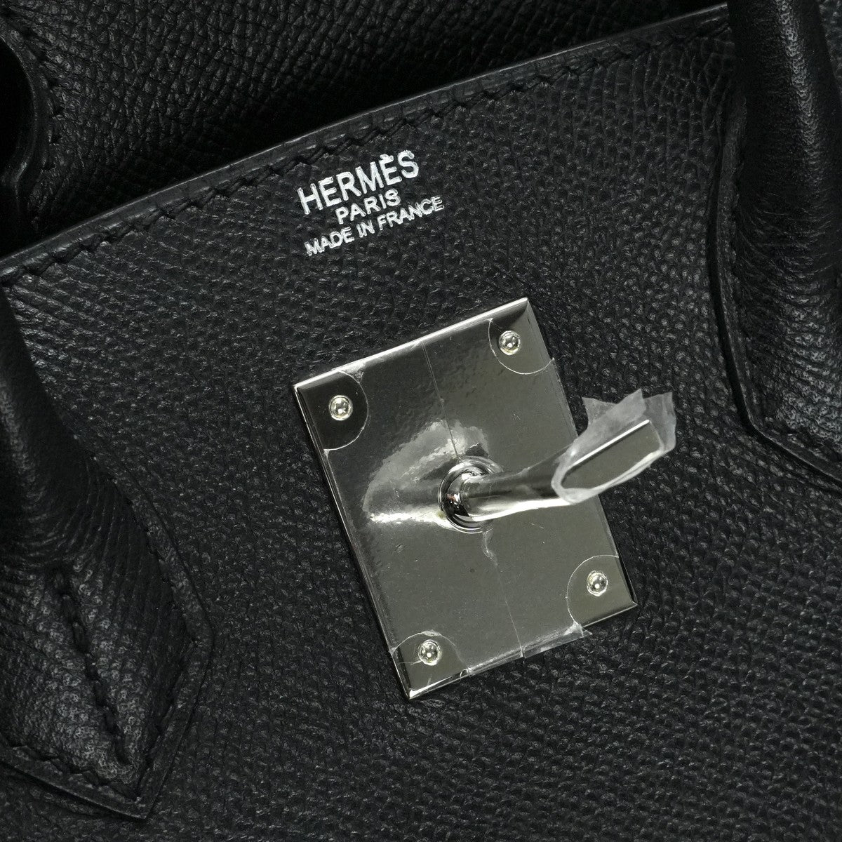 エルメス HERMES オータクロア28 オータクロア 28 バッグ トートバッグ エプソン ノワール ブラック 黒 シルバー金具 ヴォーエプソン
