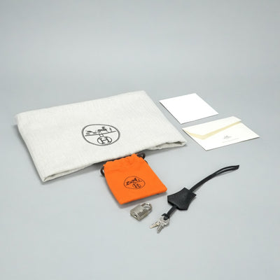 エルメス HERMES オータクロア28 オータクロア 28 バッグ トートバッグ エプソン ノワール ブラック 黒 シルバー金具 ヴォーエプソン