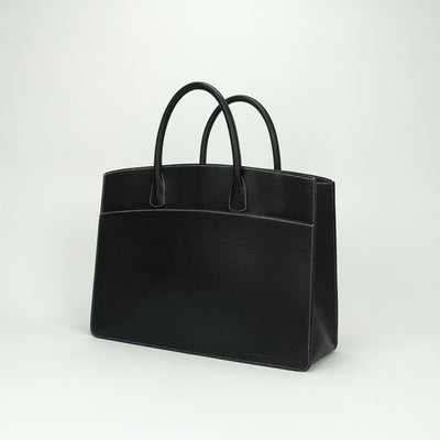 エルメス HERMES ホワイトバスGM ホワイトバス GM バッグ トートバッグ シェーンブルコロマンデル ノワール noir パールグレー Pearl Gray ブラック black グレー gray 黒 シルバー金具 ホワイトバス ビジネスバッグ バイカラー