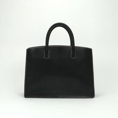 エルメス HERMES ホワイトバスGM ホワイトバス GM バッグ トートバッグ シェーンブルコロマンデル ノワール noir パールグレー Pearl Gray ブラック black グレー gray 黒 シルバー金具 ホワイトバス ビジネスバッグ バイカラー