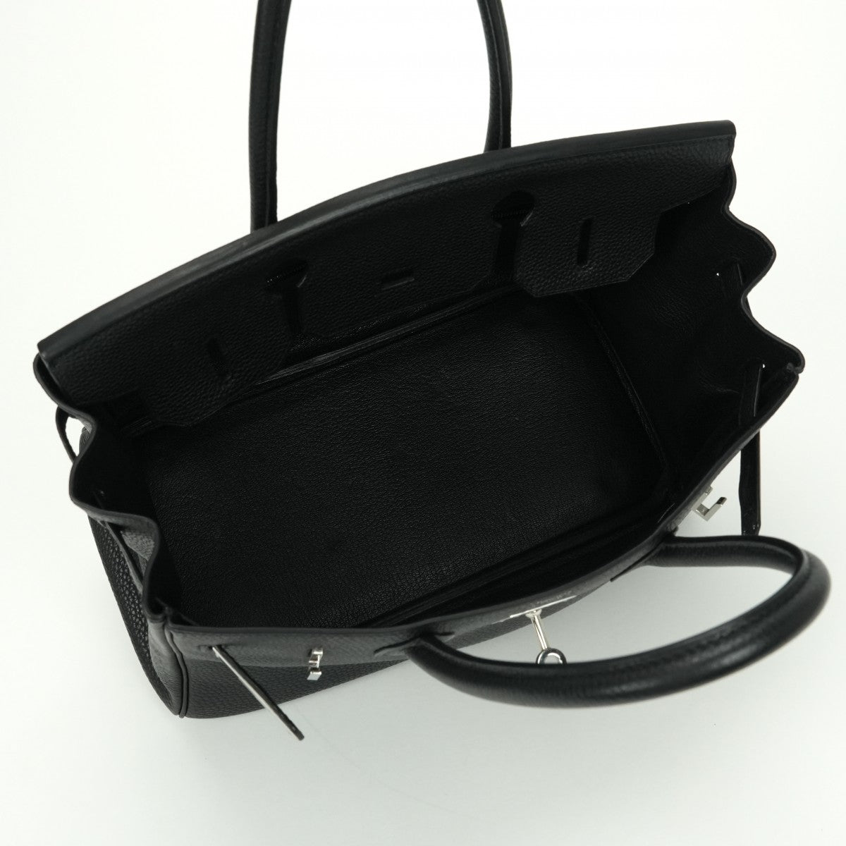 エルメス HERMES バーキン30 バーキン 30 バッグ トートバッグ トゴ ノワール noir ブラック black 黒 シルバー金具 バーキン30 トゴ トートバッグ