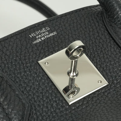 エルメス HERMES バーキン30 バーキン 30 バッグ トートバッグ トゴ ノワール noir ブラック black 黒 シルバー金具 バーキン30 トゴ トートバッグ