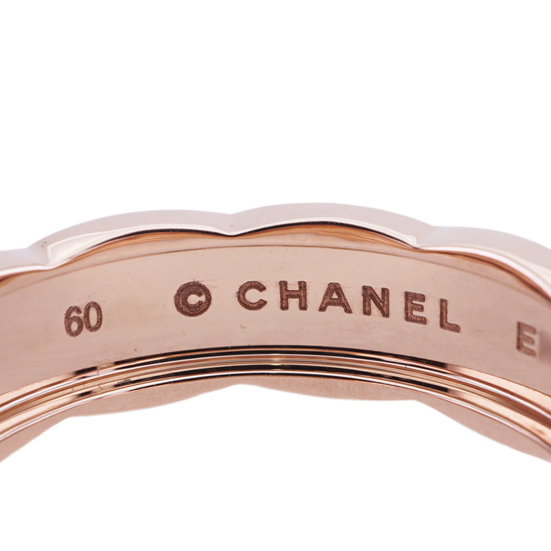 CHANEL CHANEL Coco Crush Collection Ring Coco Crush Medium Ring 750BG Beige Gold