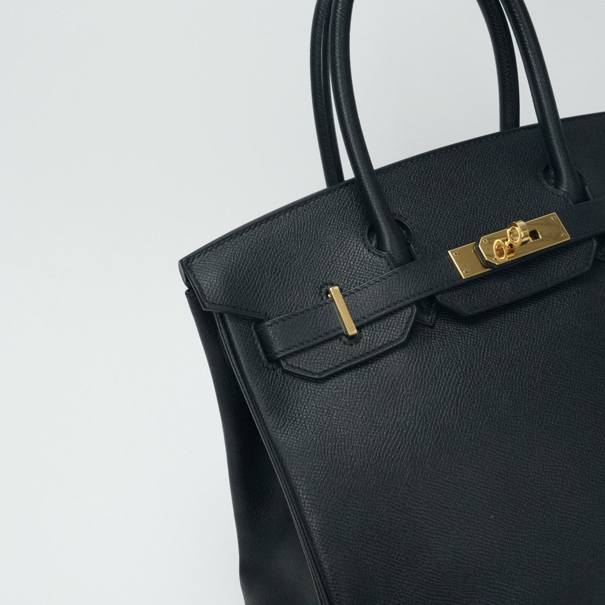 HERMES 爱马仕 Birkin 30 Birkin 30 袋子手提袋Epson黑色黑金硬件Vaugh Epson