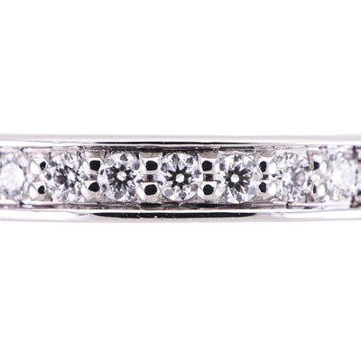 Tiffany & Co. Tiffany＆Co。 t一个环t一个狭窄的戒指 Tiffany & Co. T环750WG银白金