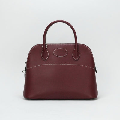 HERMES HERMES Bolide 31 Bolide 31 Bag, Tote Bag, Shoulder Bag, Vaushamony, Rouge Ash, Red, Red, Silver Fittings