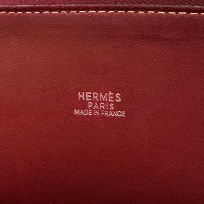 HERMES 爱马仕 Bolide 31 Bolide 31 包，手提袋，肩膀袋，vaushamony，胭脂灰，红色，红色，银色配件