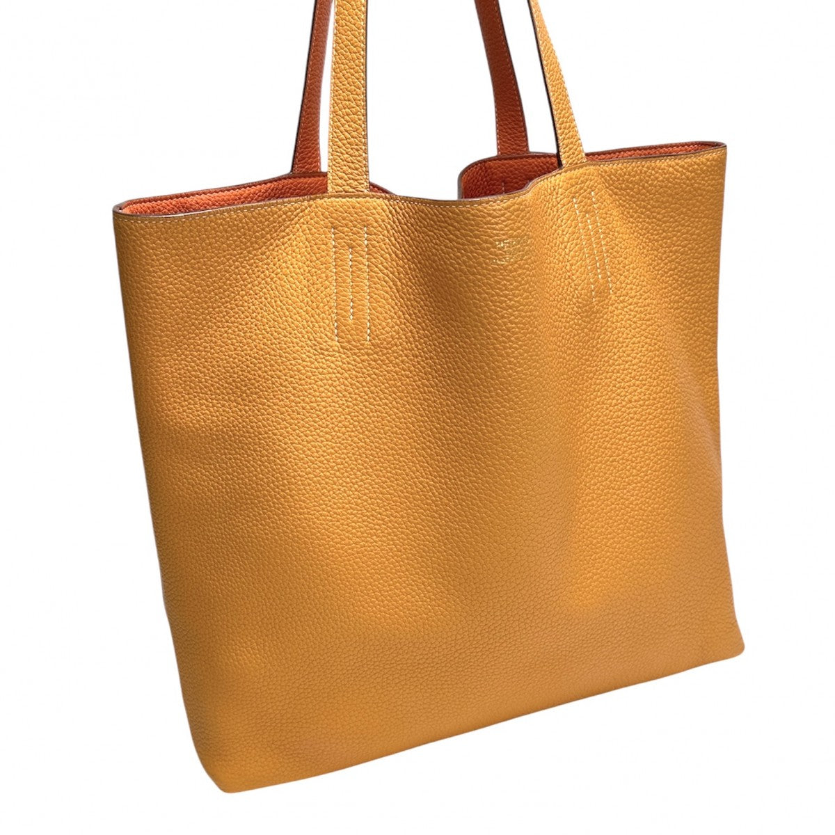 HERMES HERMES Double sens 36 Double sens 36 Double sens 36 Double sens 45 Tote bag Toryon Clemence Jaune d'Or