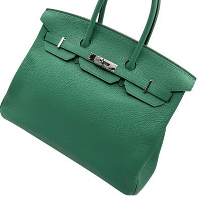 HERMES HERMES Birkin 35 Birkin 35 Tote bag Toryon Clemence Vele Vertigo Green Vele Fonse Green Silver hardware