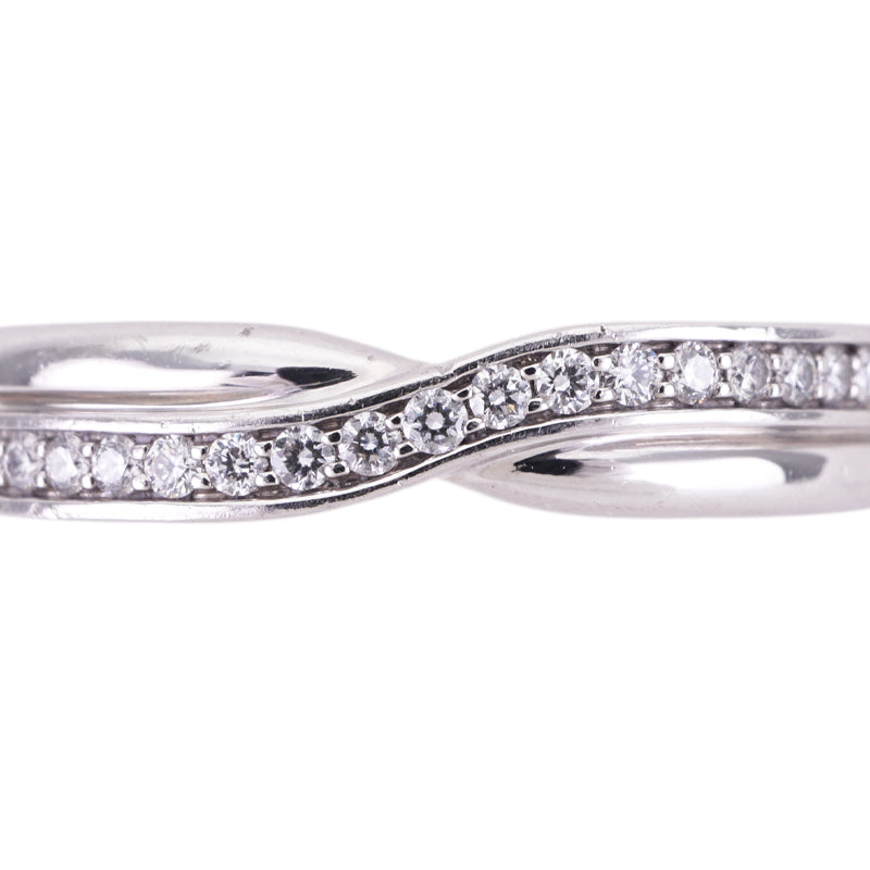 HARRY WINSTON HARRY WINSTON Tristo Wanrow Round Marriage Bandling Tristo Wanrow Round Cut Marriage Ring Tristo by Harry Winston Ring Pt950 Silver Diamond Ring Wedding Ring Marriage Ring Platinum