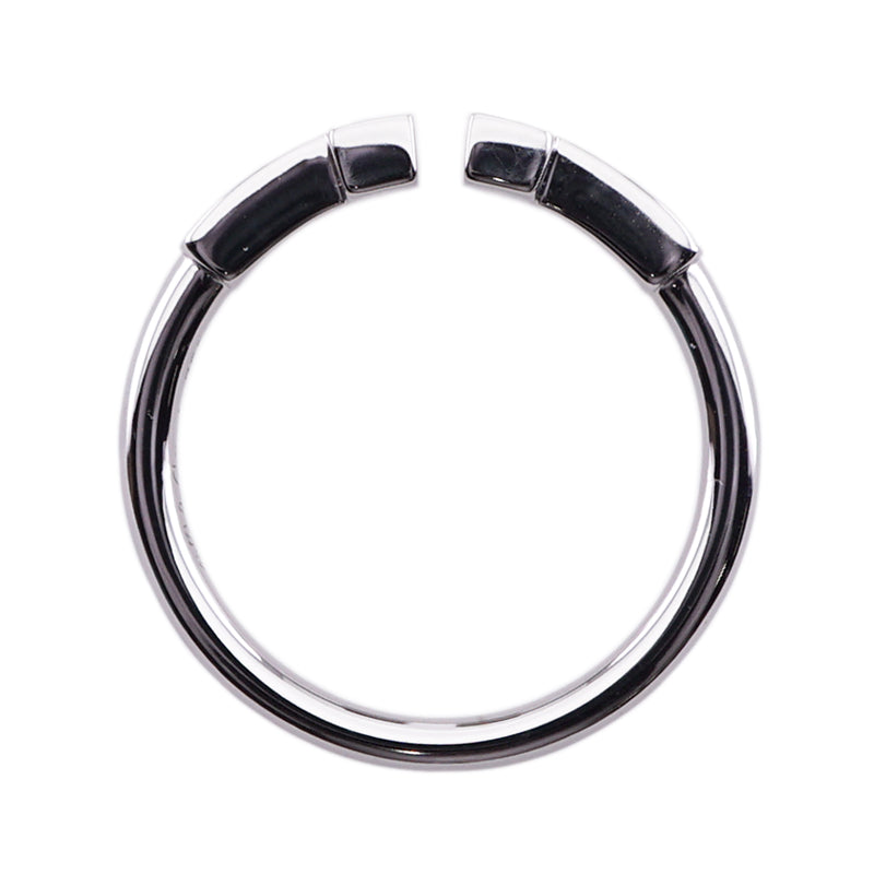 Tiffany & Co. Tiffany＆Co。线环T线18k白金 Tiffany & Co. T环750WG银T线钻石白金
