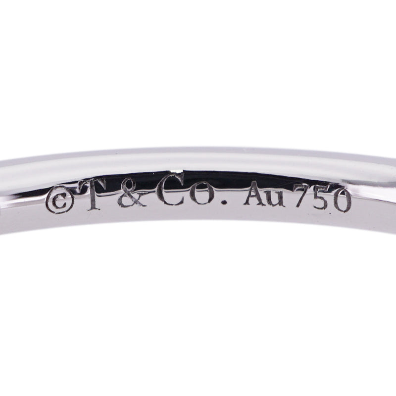Tiffany & Co. Tiffany＆Co。线环T线18k白金 Tiffany & Co. T环750WG银T线钻石白金