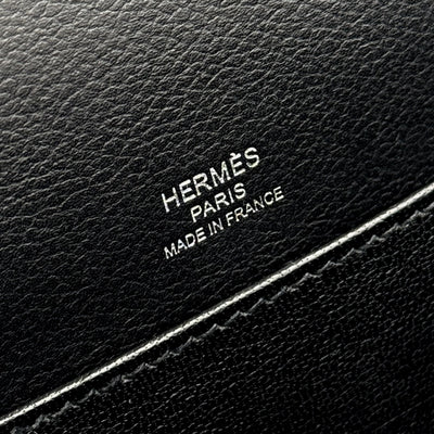 HERMES 헤르메스 Sac roulis mini Sac roulis mini 가방 어깨 가방 에버 컬러 누아르 블랙 실버 메탈 피팅