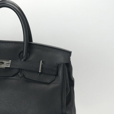 エルメス HERMES オータクロア40 オータクロア 40 バッグ トートバッグ トゴ ノワール ブラック 黒 シルバー金具