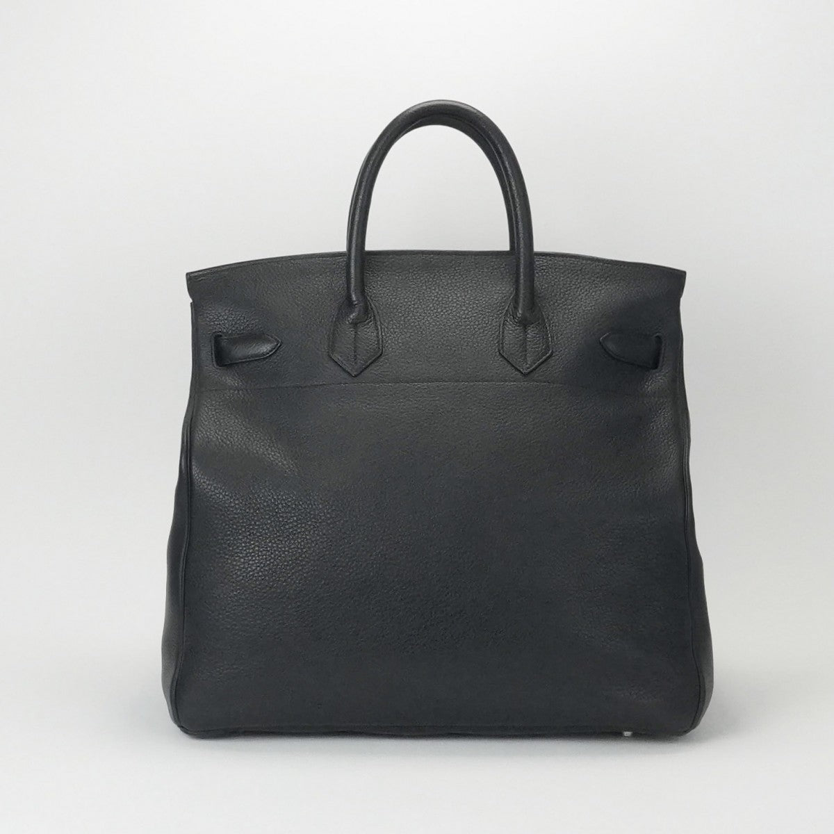 エルメス HERMES オータクロア40 オータクロア 40 バッグ トートバッグ トゴ ノワール ブラック 黒 シルバー金具