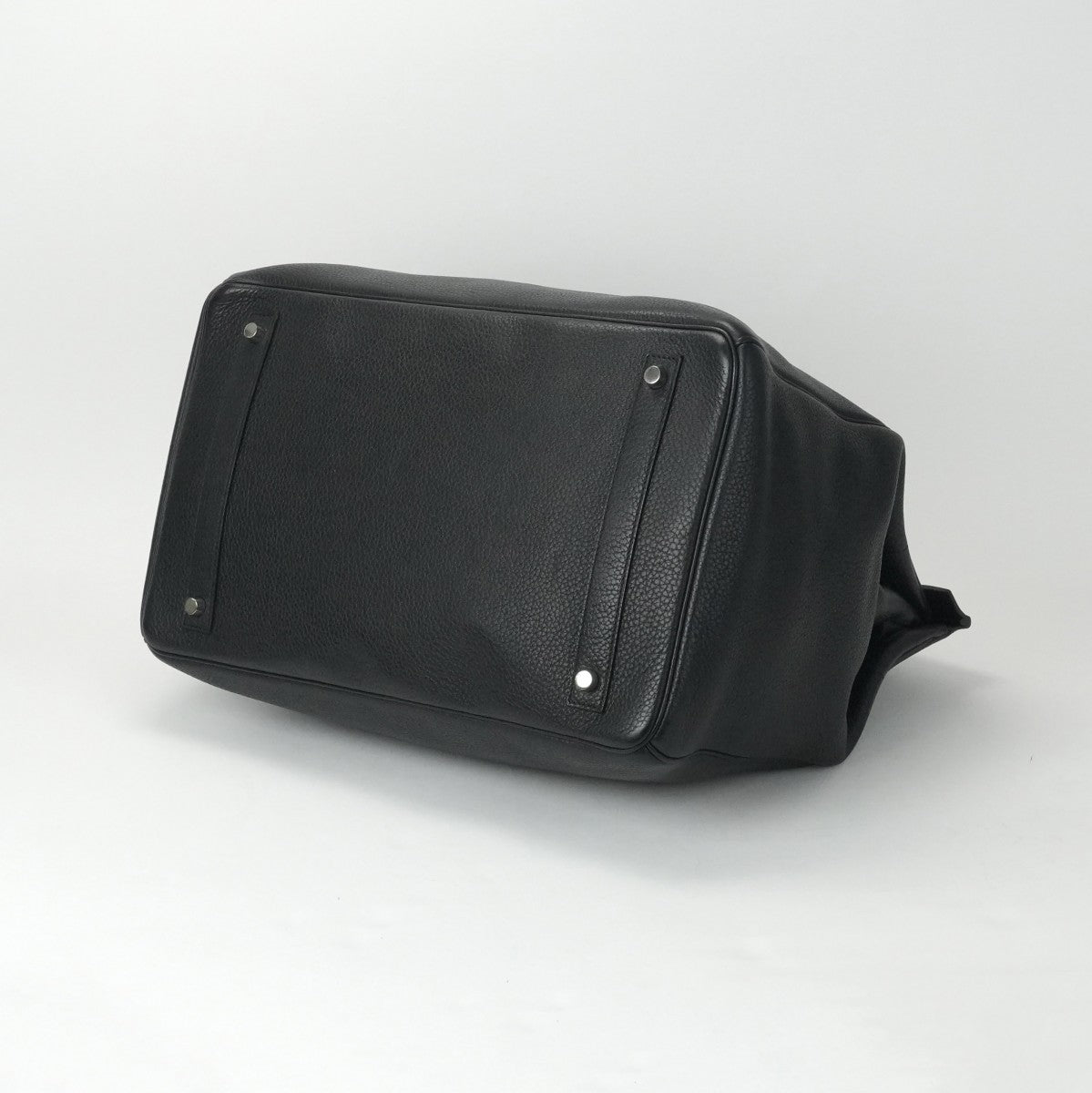 HERMES HERMES Haut a courroies 40 Haut a courroies 40 Tote bag Togo Noir Black Silver hardware