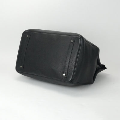 HERMES HERMES Haut a courroies 40 Haut a courroies 40 Tote bag Togo Noir Black Silver hardware