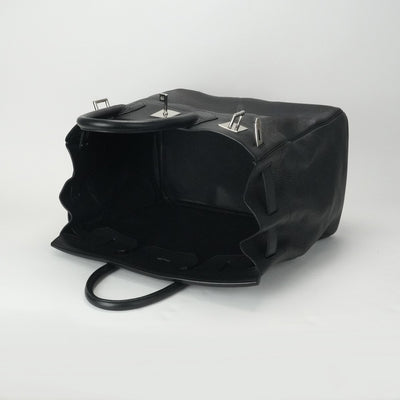 HERMES HERMES Haut a courroies 40 Haut a courroies 40 Tote bag Togo Noir Black Silver hardware