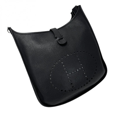 HERMES HERMES Evelyne 3PM Evelyne 3PM Evelyne 3PM Bag, Tote bag, Shoulder bag, Toryon Clemence, Noir, Black, Silver hardware